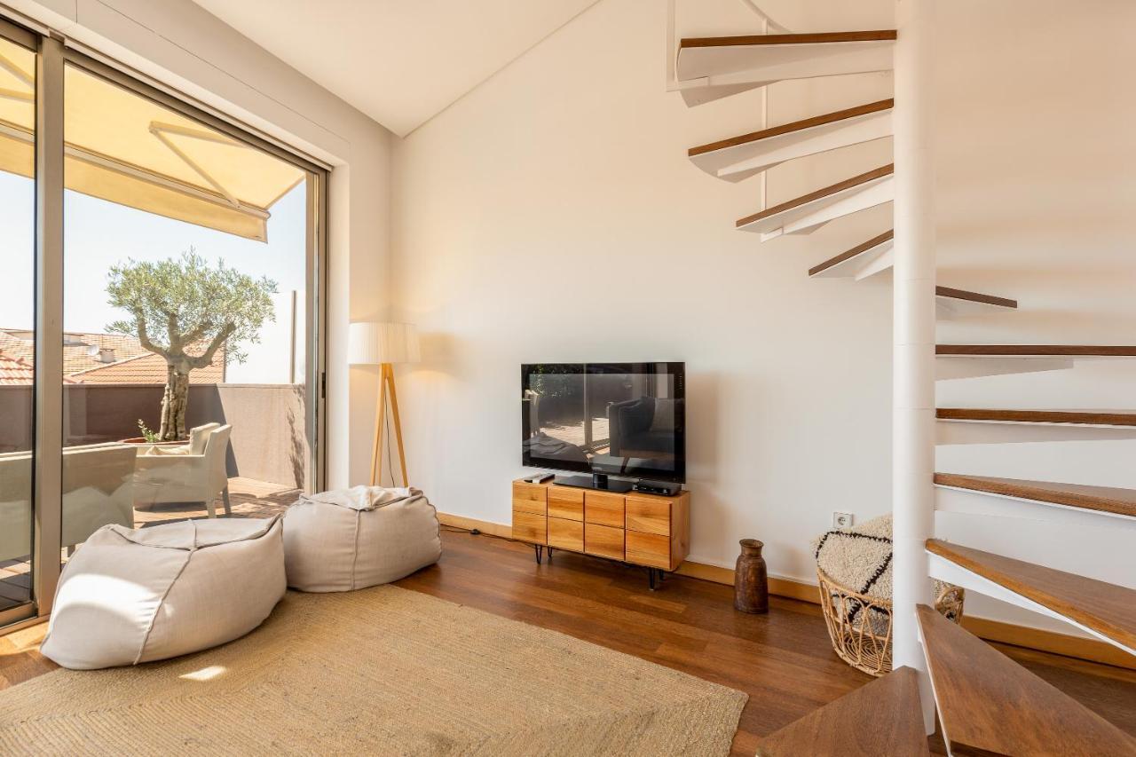 Sunny Loft In Downtown Porto With Private Parking Exterior foto